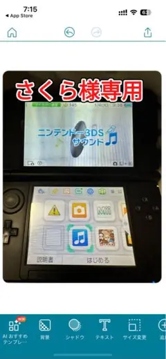 ニンテンドー3dsLL ポケモン限定　さくら様専用