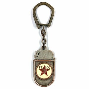 テキサコ ビンテージ キーホルダー TEXACO Vintage Key Holder ビーピー バイカー オイル 鍵 Oil Biker Chain