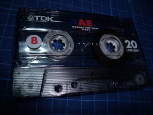 貴方今回は裸の私　 カセットテープ　TDK　AE20　　ノーマル 　Type1　　20分 1本 爪あり　No.8812