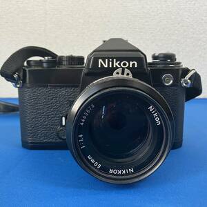 Nikon ニコン FE フィルムカメラ NIKKOR 50mm 1:1.4 動作未確認