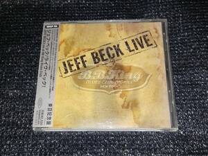 ☆ジェフ・ベック「ライヴ・ベック！」国内盤 帯付き 来日記念盤 Jeff Beck Live At BB King Blues Club