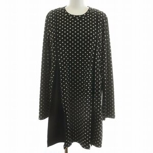 コムデギャルソンコムデギャルソン 20AW Black & White Polka Dot Dress ドレス ワンピース チュニック ポルカドット S 黒