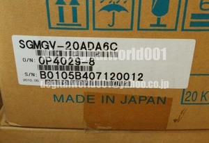 新品【代引★Ｔ番号領収書★税込 東京発】YASKAWA / 安川電機 SGMGV-20ADA6C サーボモーター【６ヶ月保証】