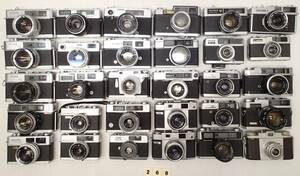 M268D 大量３０台 レンジファインダー カメラ konica C35 KOWA Canon Demi Ricoh Minolta Hi-MATIC E YASHICA PONY Lord Fujica等 ジャンク