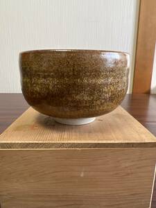 委託品ミ　九谷焼　茶碗　茶道具　陶庄　共箱　中古品　美品　ヤ60