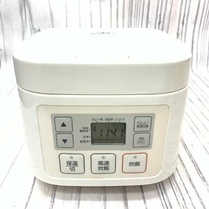 保管品 O3 炊飯器 ニトリ NITORI マイコン炊飯ジャー 3合炊き 3合 SN-A5 ホワイト 新生活 一人暮らし キッチン 中古