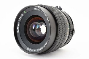 ◇◆ 外観極上品 マミヤ Mamiya セコール Sekor C 45mm f/2.8 N 広角 中判 レンズ M645 1000S Pro TL 動作確認済 8064 ◆◇