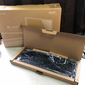 モニター　LCD acer エイサー　G196HQL 18.5 47cm キーボード　ASUS AK1D パソコン　W-0425-04