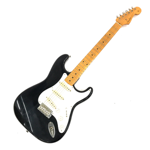 フェンダージャパン ストラトキャスター エレキギター ブラック 弦楽器 Fender QG041-68