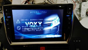 ★☆彡ALPINE　アルパイン 80ノア　VOXY　エクスファイア　BIGX EX1000　ナビ枠　天井モニター付き★17年地図