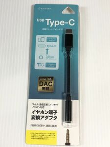 ラスタバナナ イヤホン端子変換アダプタ Type-C ブラック ほぼ未使用 送料185円 イヤフォン 他