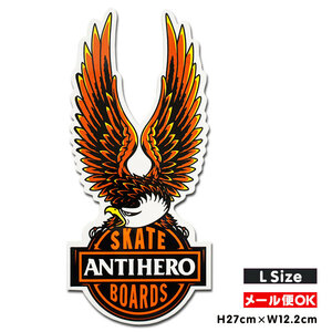 アンチ ヒーロー ナッシング フリー ステッカー ANTIHERO Sticker デカール ダイカット シール アメリカ スケーター ストリート