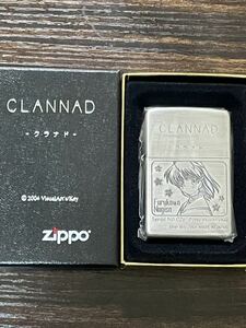 zippo クラナド 古川渚 限定品 CLANNAD 2004年製 Furukawa Nagisa Silver Blitz シリアルナンバー NO.026 専用ケース 保証書