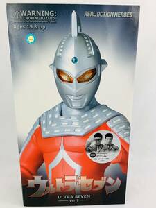 【送料込み】メディコム トイ RAH リアルアクションヒーローズ ウルトラマンセブン Ver.2 内袋未開封 フィギュア ＃380025