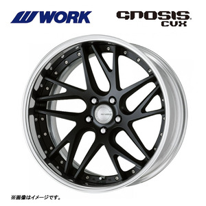 送料無料 ワーク GNOSIS CVX FULL REVERSE ミドルコンケイブ BIG CALIPER Rdisk 10.5J-21 +49～－23 5H-120 【2本セット 新品】