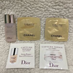 新品 Dior シャネル ディオール サブリマージュ化粧水 美容液 ジャドール カプチュール トータル エッセンス ローション ファンデーション