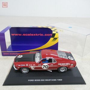 スケーレックストリック 1/32 フォード ボス 302 マスタング 1969 C2656 #70 スロットカー SCALEXTRIC FORD BOSS MUSTANG【10