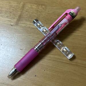 新品 廃盤 ZEBRA ゼブラ SK SHARBO シャーボ SB5 透明ピンク軸 シャーペン ボールペン 2+1 複合ペン