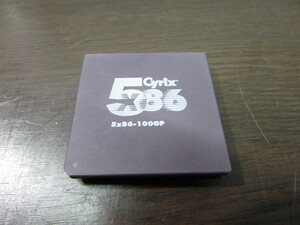 【YCP0284】希少★Cyrix 5x86-100GP 100MHz/Socket3 未チェック品★JUNK