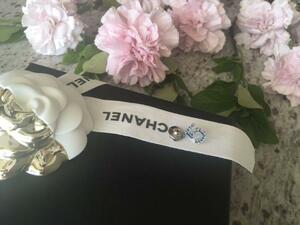 ★正規品★CHANEL★タイタック ピンブローチ★ブルーサファイア★