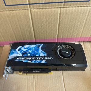 (B-409)msi GeForce GTX 680 GDDR5 2GB N680GTX-PM2D2GD5 中古