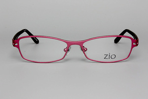【新品・未使用】ZIO eyewear Z190 ジオ フルリム ピンクマット color.83 52□15 135