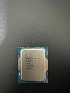 CPU インテル Intel Core I7-12700K プロセッサー 中古 動作未確認 ジャンク品