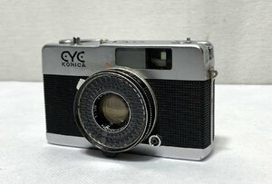 ▽KONICA コニカ EYE フィルムカメラ レンズ：コニカ HEXANON 1：1.9 f=30mm 動作未確認 ジャンク▽011122