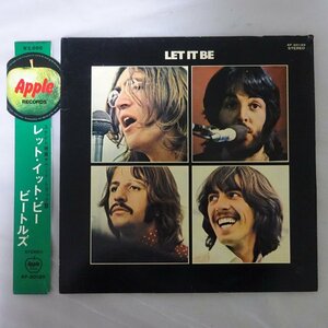 14031055;【Apple丸帯付/東芝赤盤/見開き/補充票】The Beatles / Let It Be