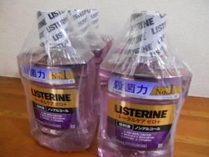 送料無料 リステリン トータルケア ゼロプラス 1L x6本セット LISTERINE 大容量