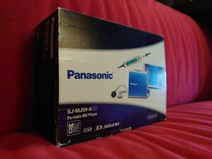 【Panasonic】SJ-MJ59 PORTABLE MD PLAYER MDLP パナソニック ポータブル MDプレーヤー 松下電器産業