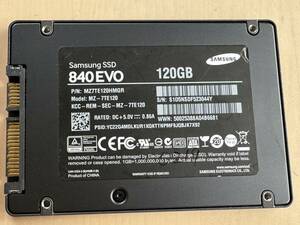 SAMSUNG SSD120GB【動作確認済み】0219　