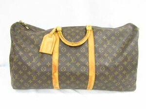 1円スタート LOUIS VUITTON M41412 ルイヴィトン モノグラム キーポルバンドリエール60 ボストンバッグ 1スタ 中古品 ◆5247