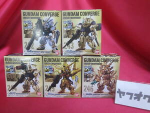 ★FW　GUNDAM　CONVERGE　GOLD　EDITION　ガンダム　コンバージ　ゴールド　フィギュア　量産型百式改　シャイニング　アカツキ等全5種