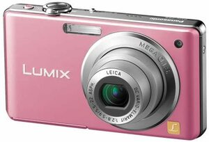 パナソニック デジタルカメラ LUMIX (ルミックス) FS6 ピンク DMC-FS6-P(中古品)