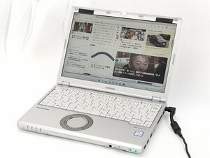 激安 中古良品 即使用可 ノートパソコン Panasonic CF-SZ6ADLVS 12.1型 第7世代 i3 8GB 高速SSD 無線 webカメラ Windows11 Office