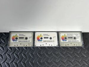 ジャンク品　Apple Apple II アップル　カセットテープ