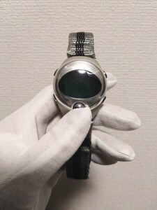 アルバスプーン　シルバー【美品 】SEIKO　ALBA　SPOON 　セイコー　腕時計　デジタル腕時計