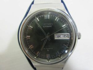 ◆SEIKO セイコー 5606-6040 ロードマチック AT/自動巻 デイデイト 緑文字盤 メンズ時計 稼働品 現状渡し