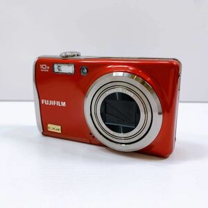 103【中古】FUJIFILM FinePix F80EXR コンパクトデジタルカメラ 富士フイルム レッド ファインピクス バッテリー付き 動作未確認 現状品