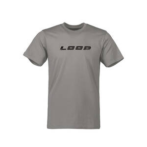 ループ Loop ロゴ Tシャツ ダーク グレイ US-M 