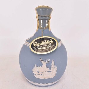 1円～★グレンフィディック 21年 ウェッジウッド 陶器ボトル 750ml/1,286g 43% スペイサイド GLENFIDDICH E060139