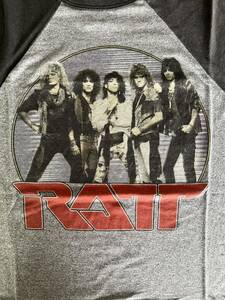 80s 当時物 Ratt vintage T Motley Crue Guns N