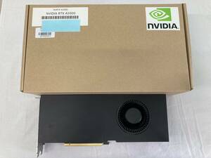 【動作確認済】NVIDIA NVRTXA5000 NVIDIA RTX A5000 グラフィックボード (PCIExp 24GB) バルク版