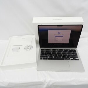 【美品】Apple ノートPC MacBook Air 2024 13インチ Z1B900040 カスタムモデル シルバー USキーボード M3/8GB/SSD512GB 11574463 0512
