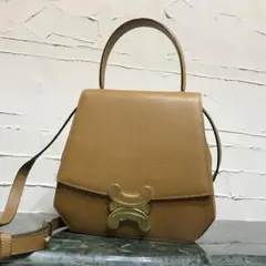 激レア 希少カラー VINTAGE OLD CELINE 2WA ハンドバッグ