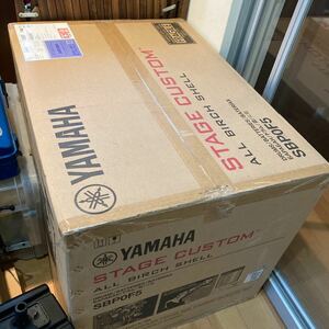 ヤマハ ステージカスタムバーチ　シェルセット (バスドラム20インチタイプ) カラー:クラシックホワイト　未開封　YAMAHA 