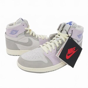 未使用品 ナイキ NIKE WMNS Air Jordan 1 Zoom CMFT 2 ウィメンズ エアジョーダン1 ズーム フォトンダスト ライトスモークグレー US11.5