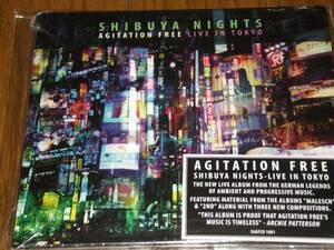 ★Agitation Free/Shibuya Nights 輸入盤デジパック DVDは付いていません。★2011年発売 ESOTERIC Recordings EAGFCD-1001