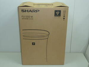 新品 SHARP FU-S50-W 空気清浄機 シャープ 高濃度プラズマクラスター7000 適用畳数～23畳 